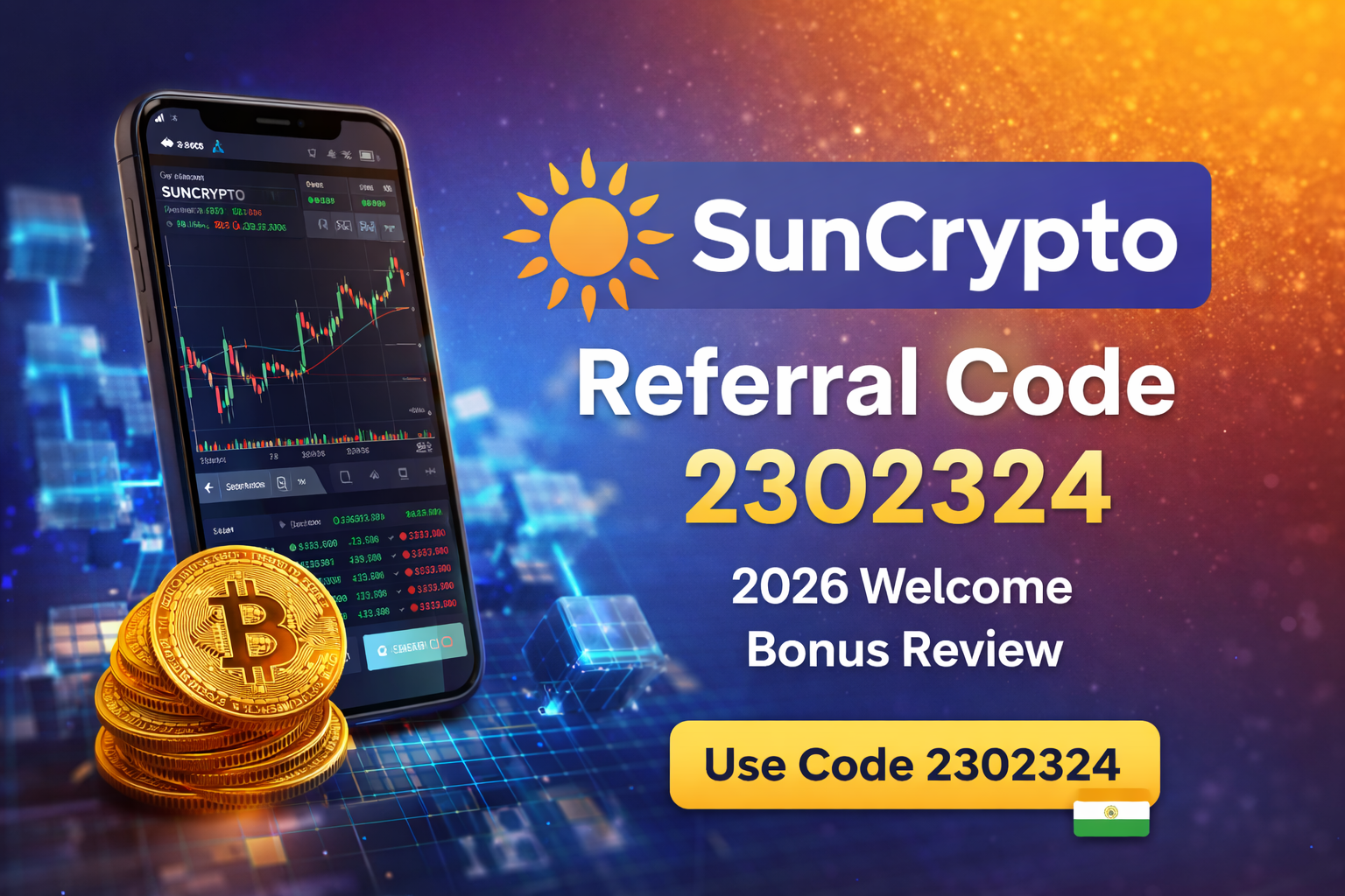 SunCrypto Referral Code 2302324: My 2026 Welcome Bonus Review